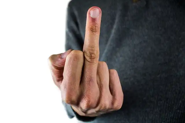 middle-finger image